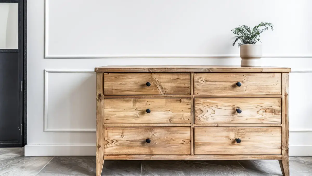 Komoda do salonu pomagająca utrzymać porządek w domu